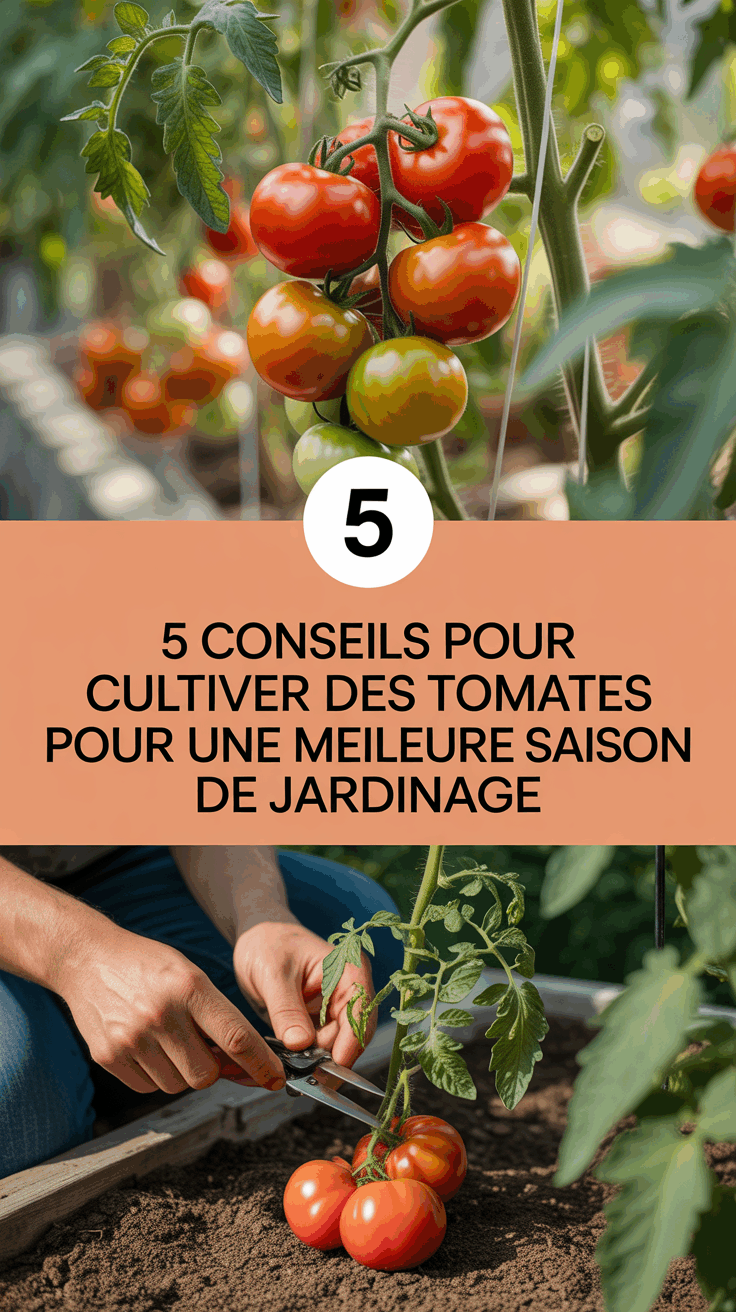 5 conseils pour cultiver des tomates pour une meilleure saison de jardinage