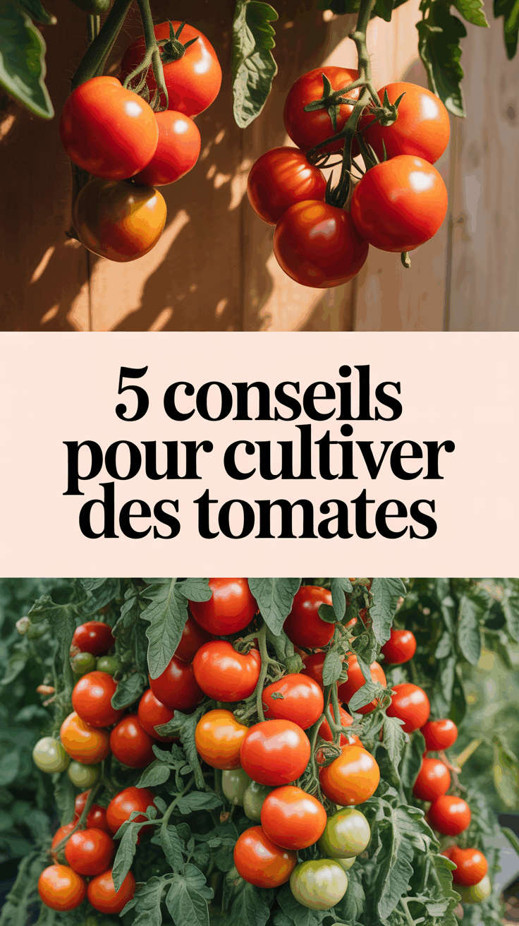5 conseils pour cultiver des tomates