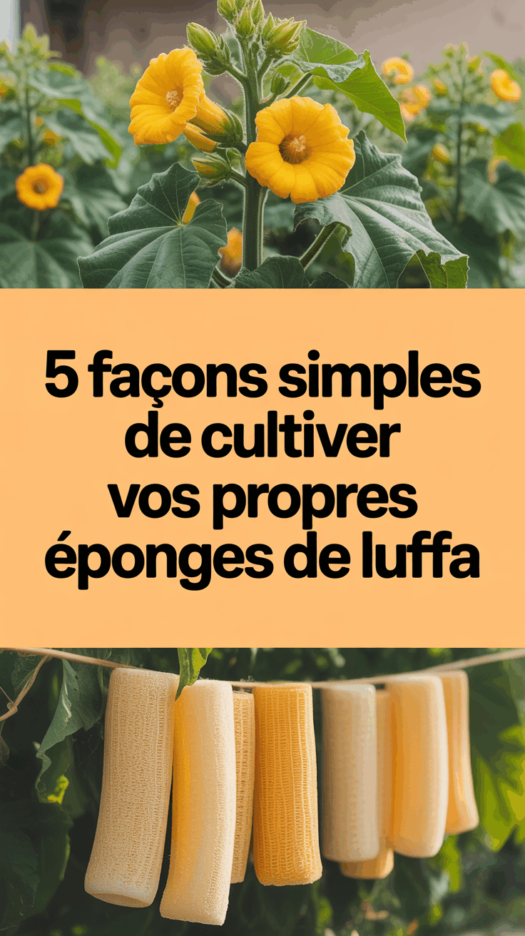 5 façons simples de cultiver vos propres éponges de luffa