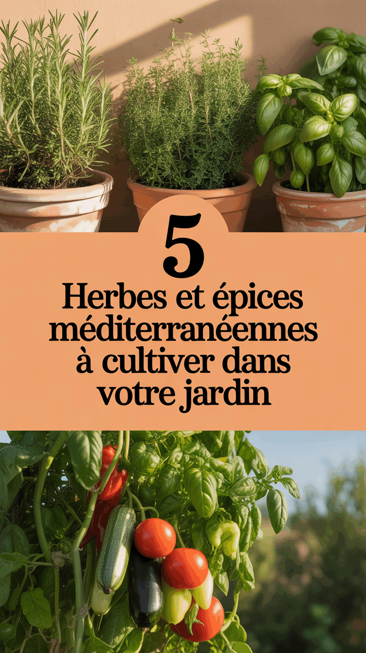 5 herbes et épices méditerranéennes à cultiver dans votre jardin