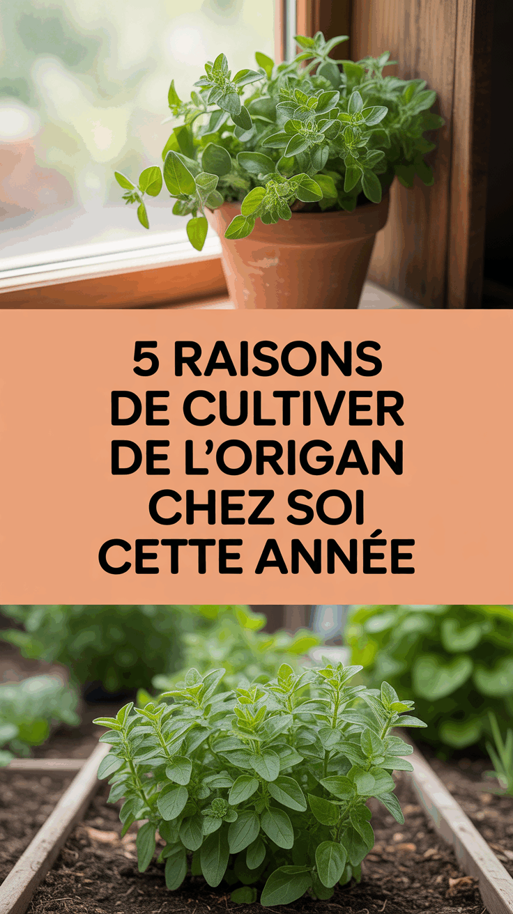 5 raisons de cultiver de l'origan chez soi cette année