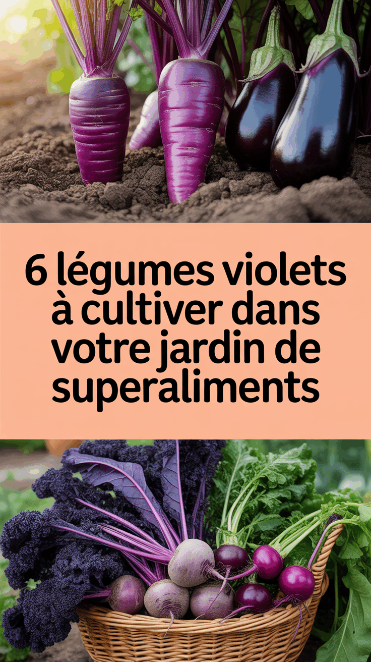 6 Légumes Violets à Cultiver dans Votre Jardin de Superaliments