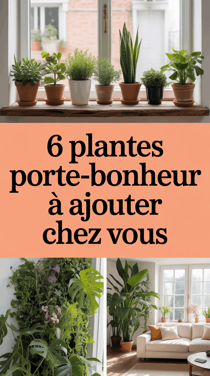 6 Plantes Porte-Bonheur à Ajouter Chez Vous