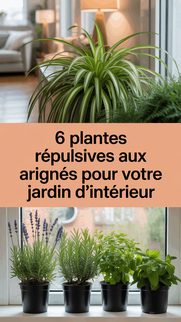6 Plantes Répulsives aux Araignées pour Votre Jardin d'Intérieur