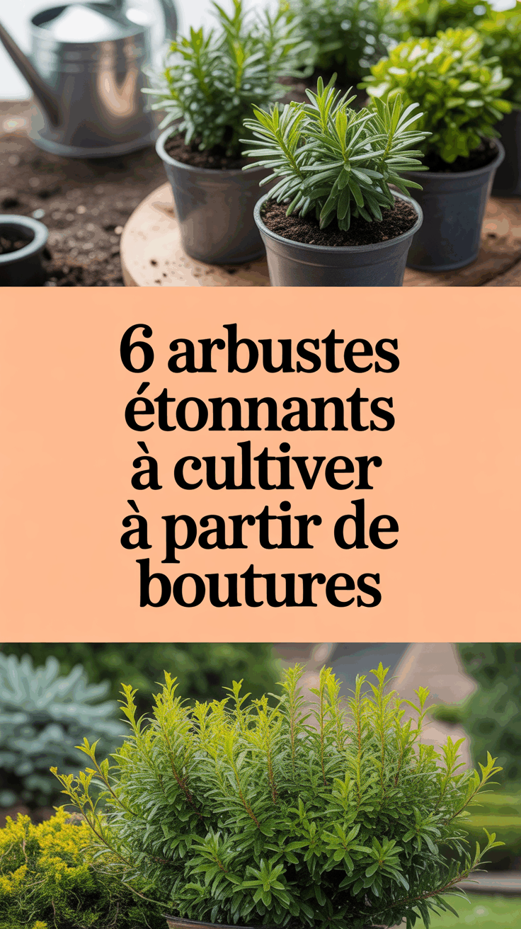 6 arbustes étonnants à cultiver à partir de boutures