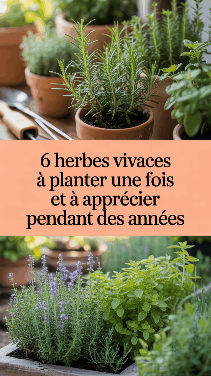 6 herbes vivaces à planter une fois et à apprécier pendant des années