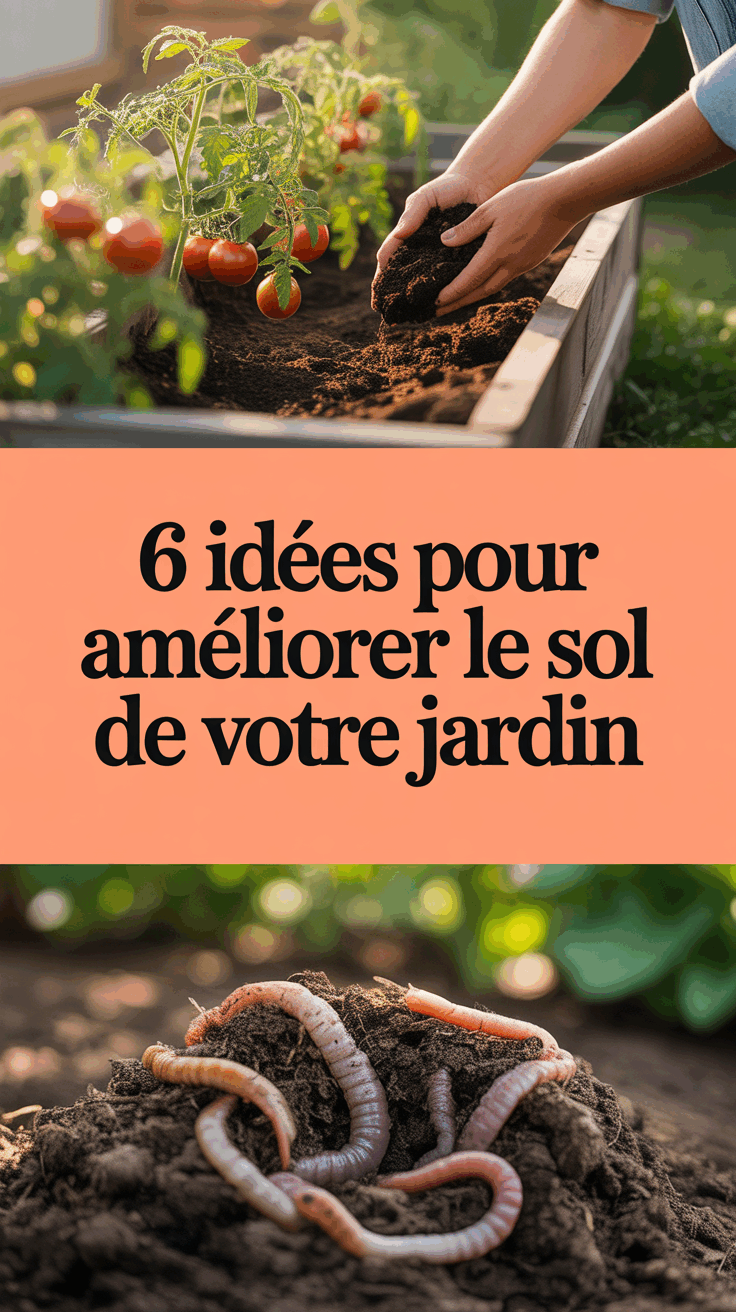 6 idées pour améliorer le sol de votre jardin