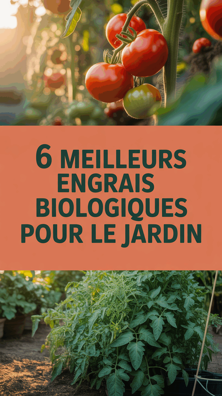 6 meilleurs engrais biologiques pour le jardin