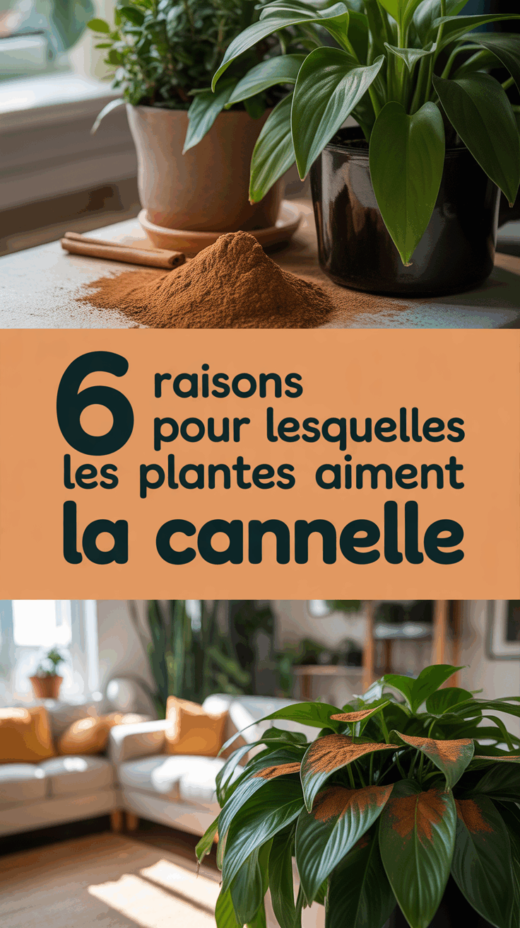 6 raisons pour lesquelles les plantes aiment la cannelle