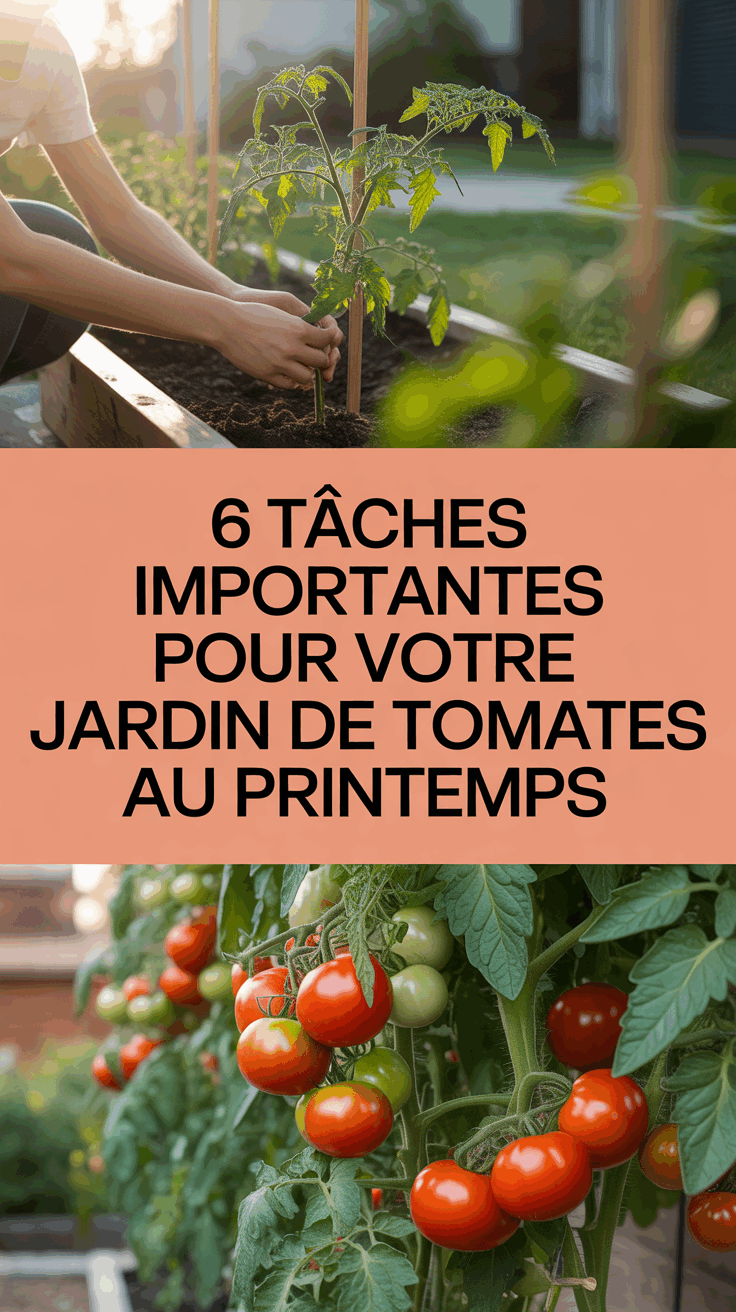 6 tâches importantes pour votre jardin de tomates au printemps