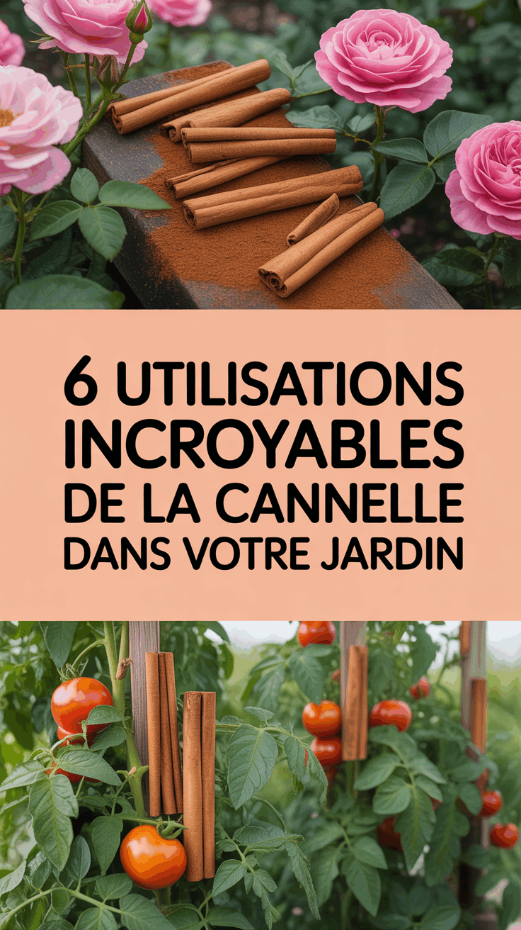 6 utilisations incroyables de la cannelle dans votre jardin