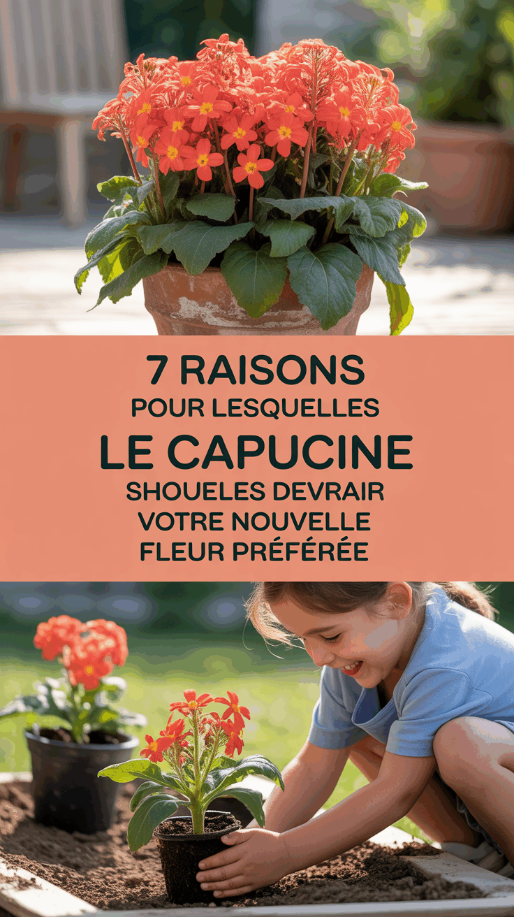 7 Raisons Pour Lesquelles le Capucine Devrait Devenir Votre Nouvelle Fleur Préférée