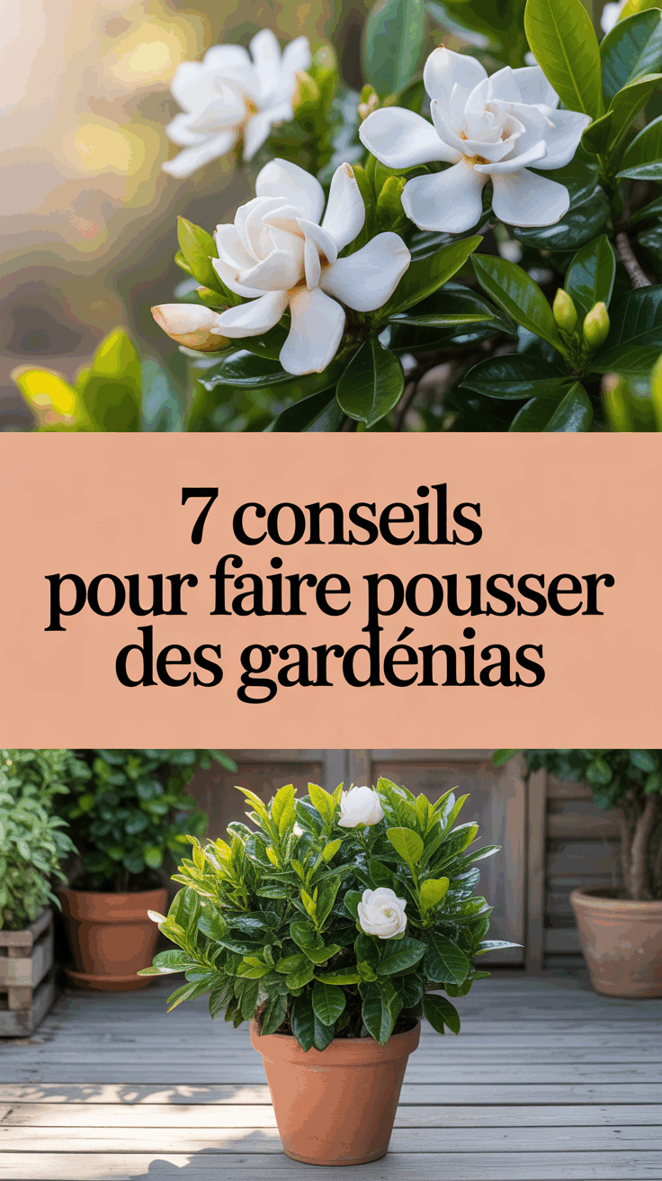 7 conseils pour faire pousser des gardénias