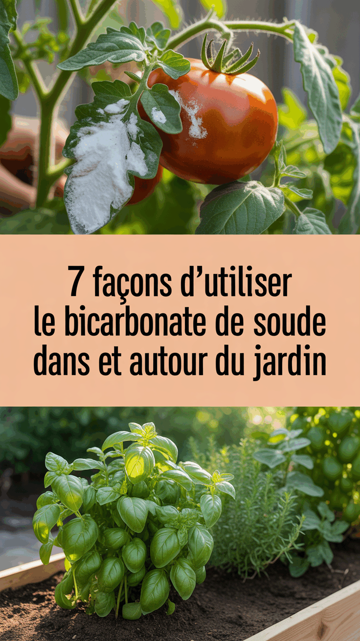 7 façons d'utiliser le bicarbonate de soude dans et autour du jardin