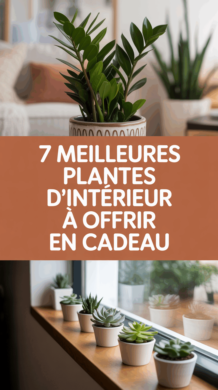 7 meilleures plantes d’intérieur à offrir en cadeau