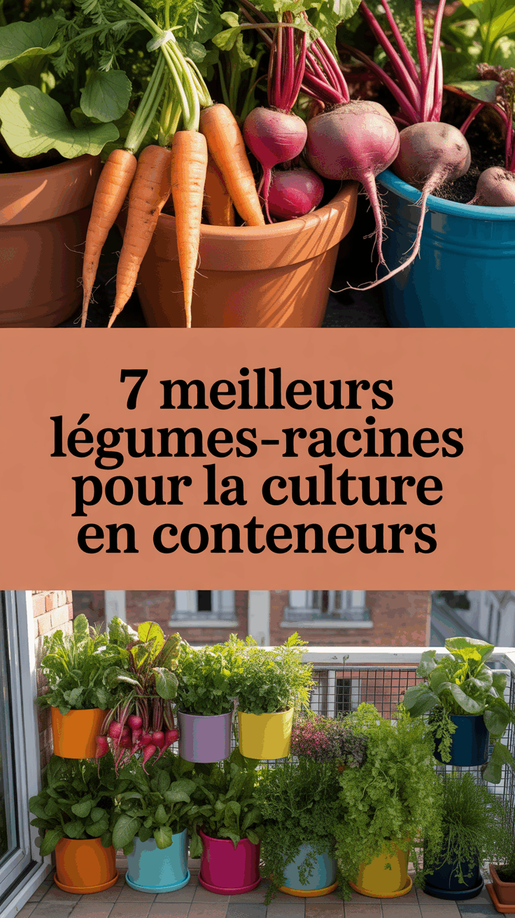 7 meilleurs légumes-racines pour la culture en conteneurs