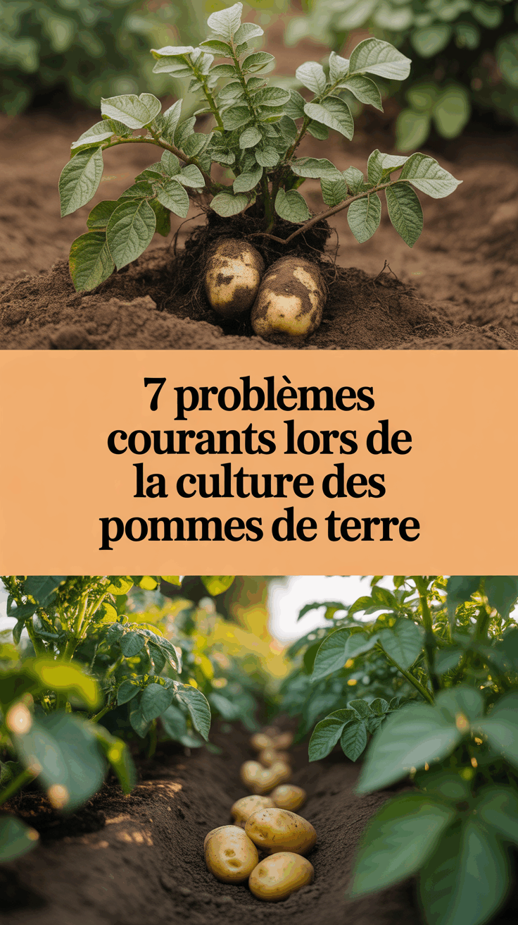 7 problèmes courants lors de la culture des pommes de terre