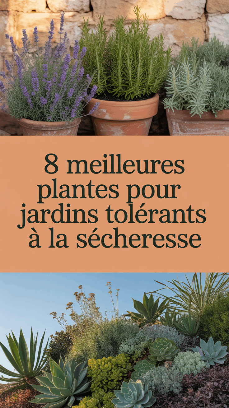 8 Meilleures Plantes pour Jardins Tolérants à la Sécheresse
