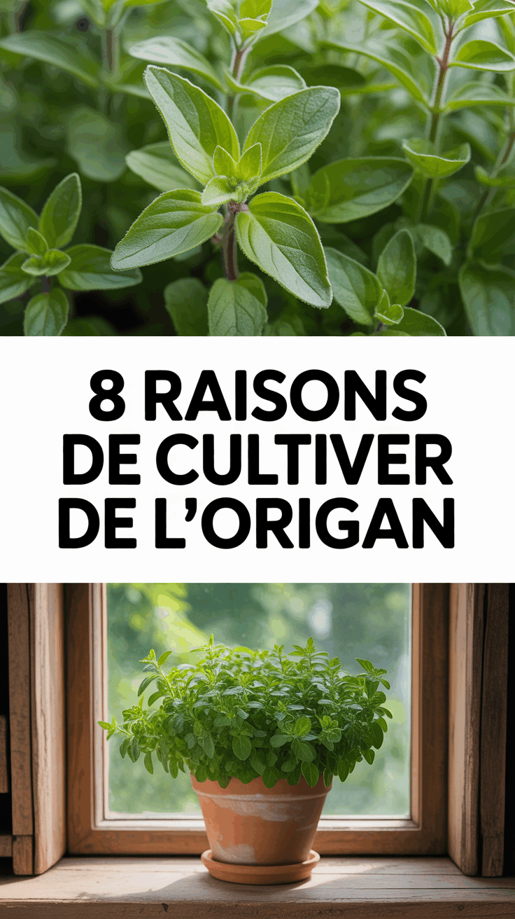 8 Raisons de Cultiver de l'Origan