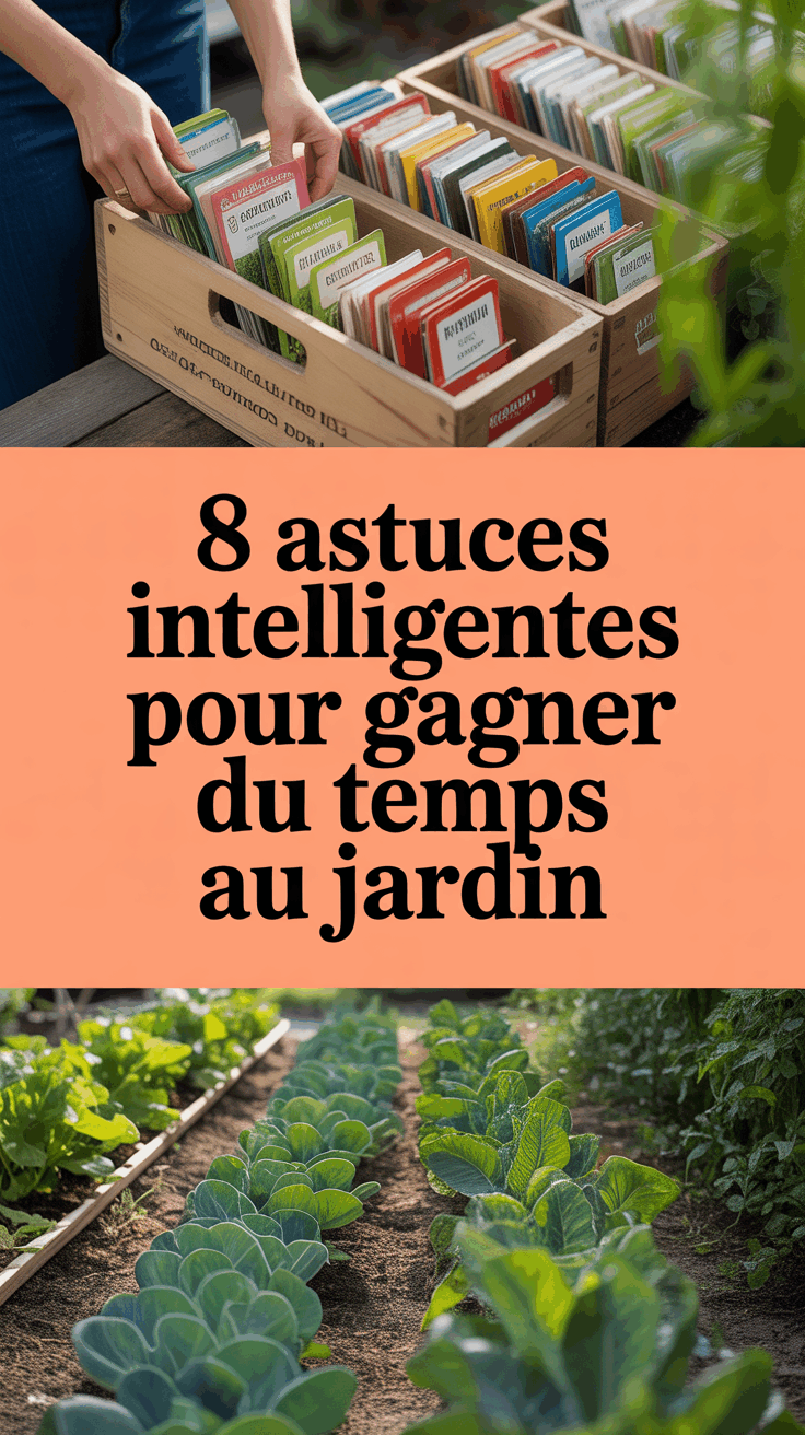 8 astuces intelligentes pour gagner du temps au jardin