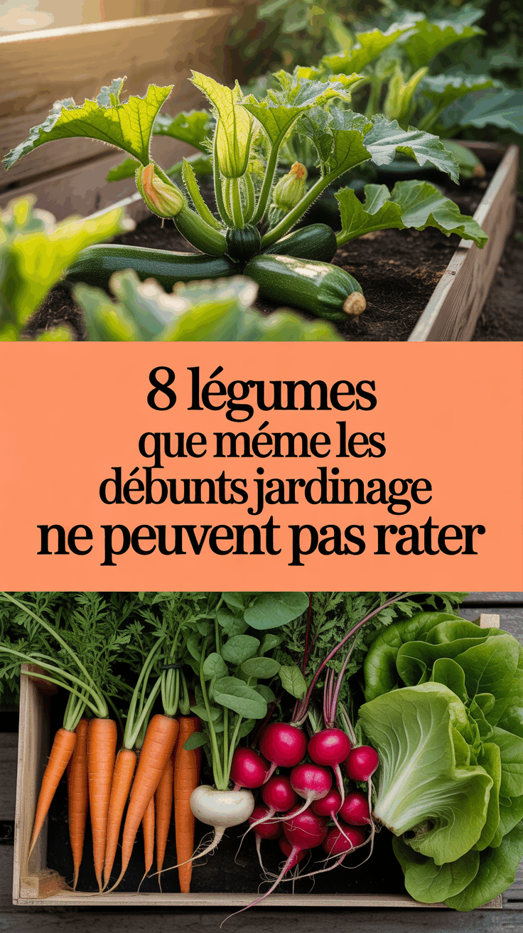 8 légumes que même les débutants au jardinage ne peuvent pas rater
