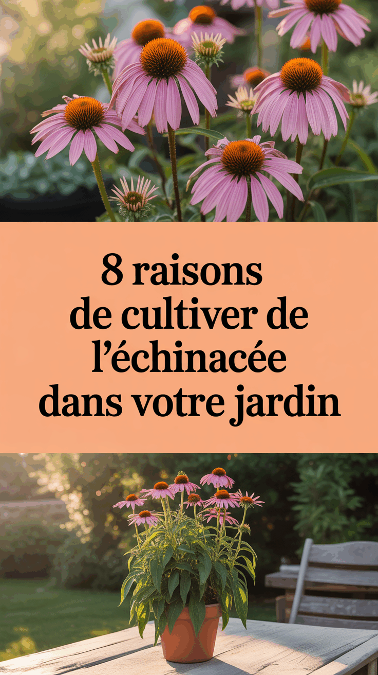 8 raisons de cultiver de l’échinacée dans votre jardin