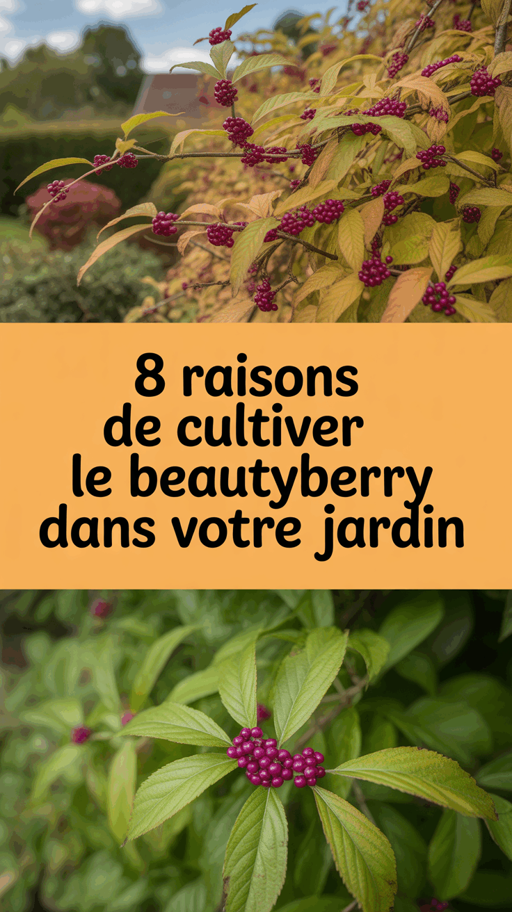 8 raisons de cultiver le beautyberry dans votre jardin