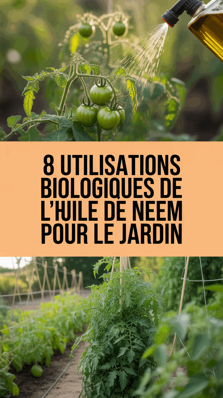 8 utilisations biologiques de l&rsquo;huile de neem pour le jardin