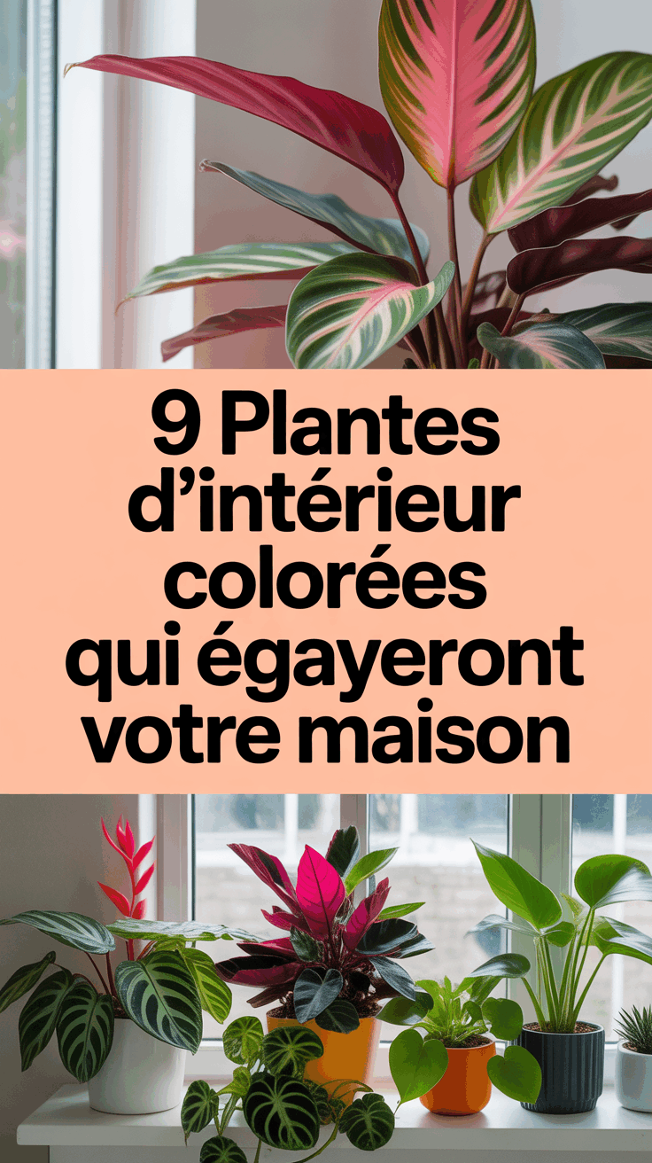 9 Plantes d’intérieur colorées qui égayeront votre maison