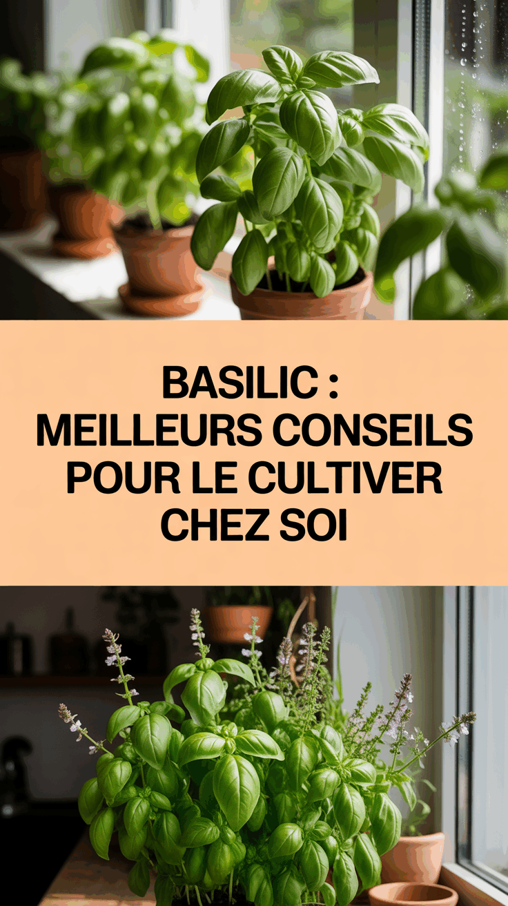 Basilic : Meilleurs conseils pour le cultiver chez soi