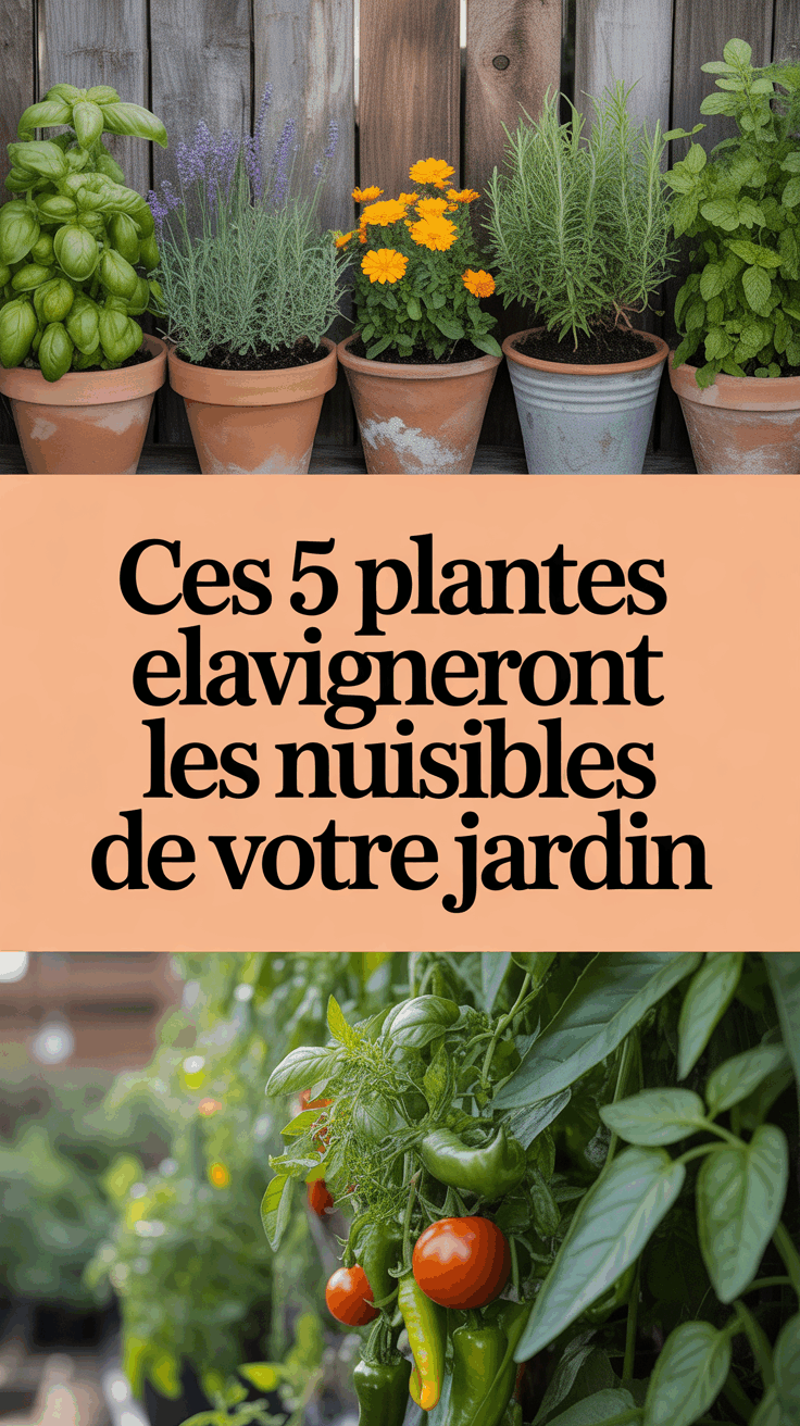 Ces 5 plantes éloigneront les nuisibles de votre jardin