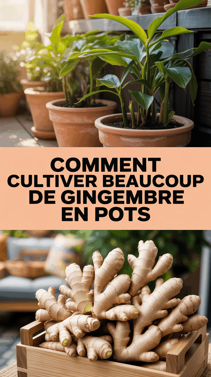 Comment Cultiver Beaucoup de Gingembre en Pots