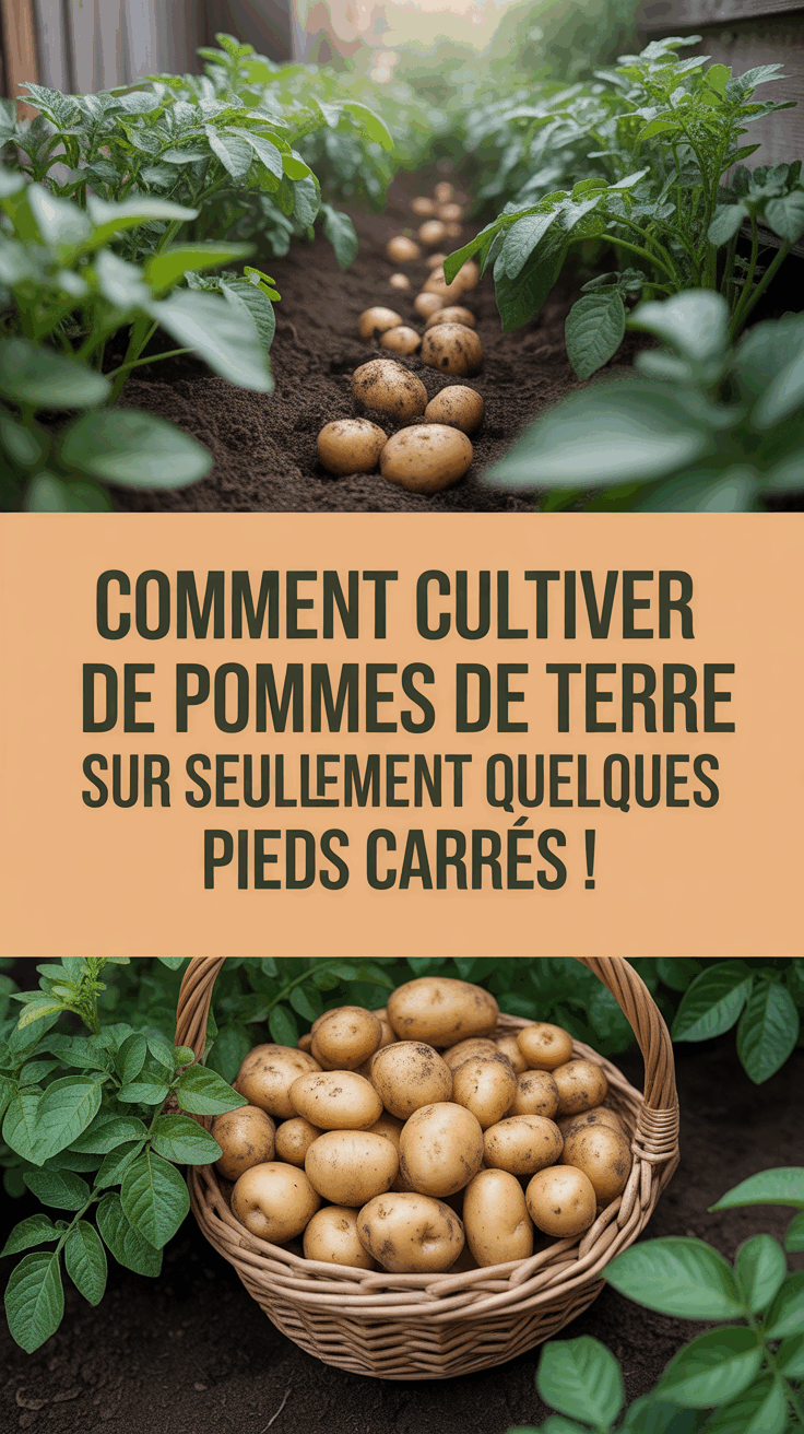 Comment Cultiver Beaucoup de Pommes de Terre sur Seulement Quelques Pieds Carrés !