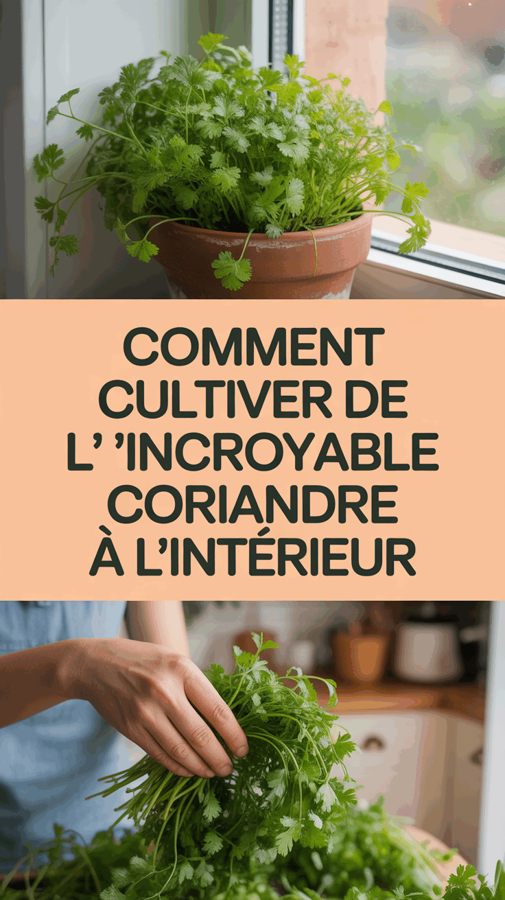 Comment Cultiver de l'Incroyable Coriandre à l'Intérieur