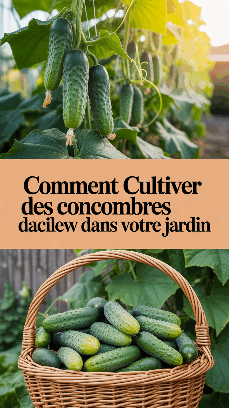 Comment Cultiver des Concombres Facilement dans Votre Jardin