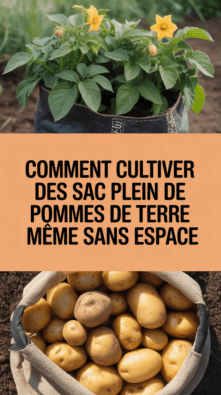 Comment Cultiver des Sac Plein de Pommes de Terre Même Sans Espace