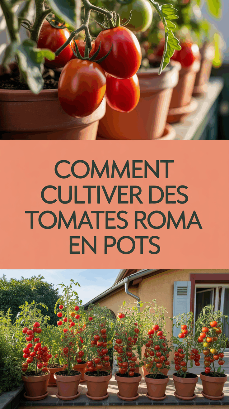 Comment Cultiver des Tomates Roma en Pots