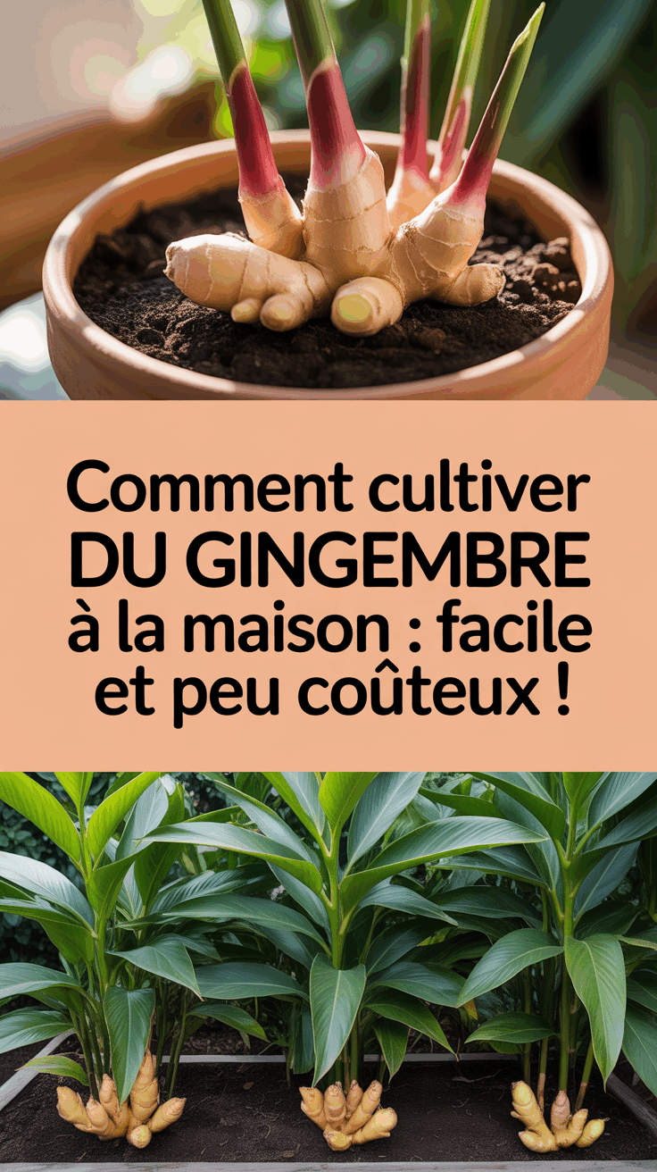 Comment Cultiver du Gingembre à la Maison : Facile et Peu Coûteux !