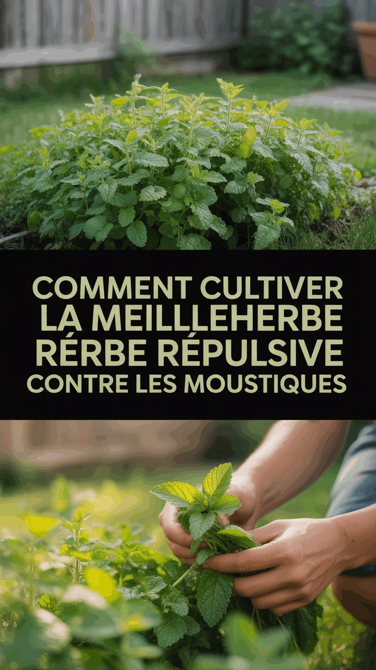 Comment Cultiver la Meilleure Herbe Répulsive contre les Moustiques