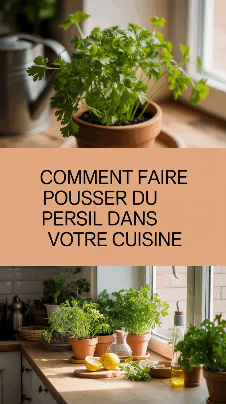 Comment Faire Pousser Du Persil Frais Dans Votre Cuisine