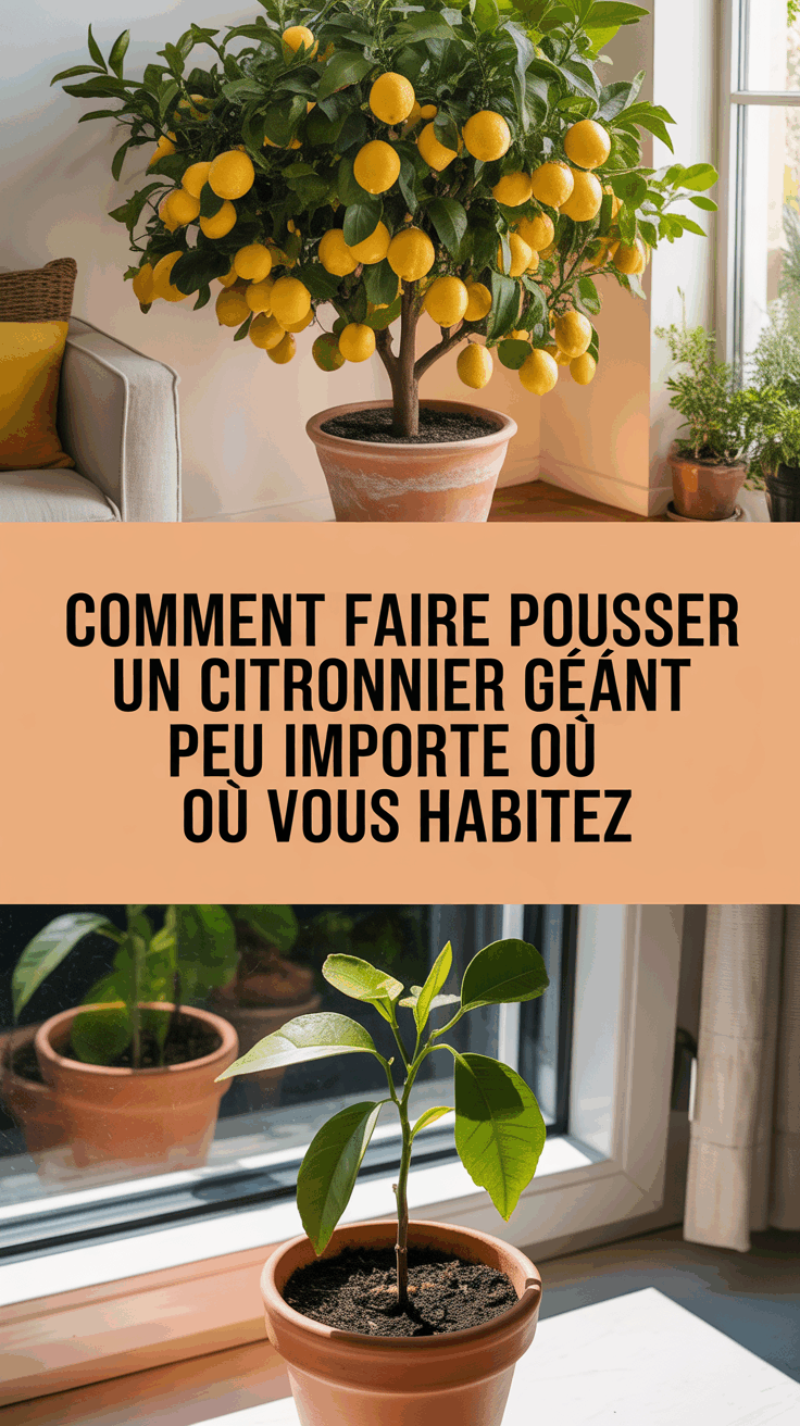 Comment Faire Pousser Un Citronnier Géant Peu Importe Où Vous Habitez
