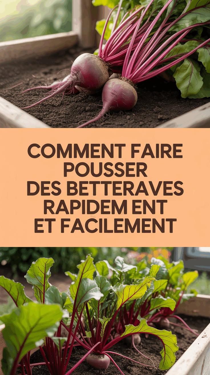 Comment Faire Pousser des Betteraves Rapidement et Facilement
