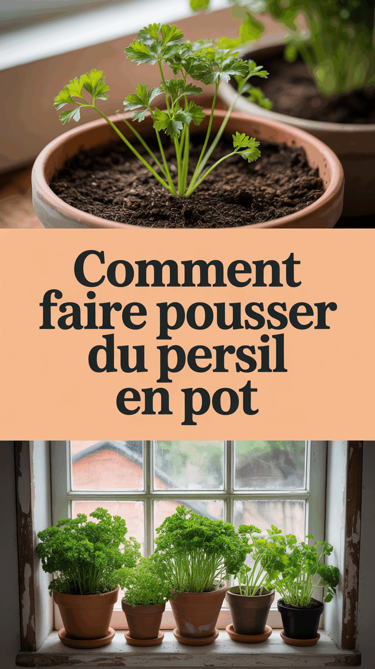 Comment Faire Pousser du Persil en Pot