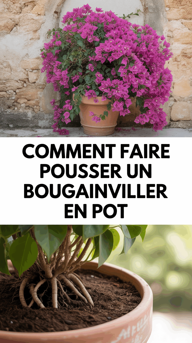 Comment Faire Pousser un Bougainvillier en Pot