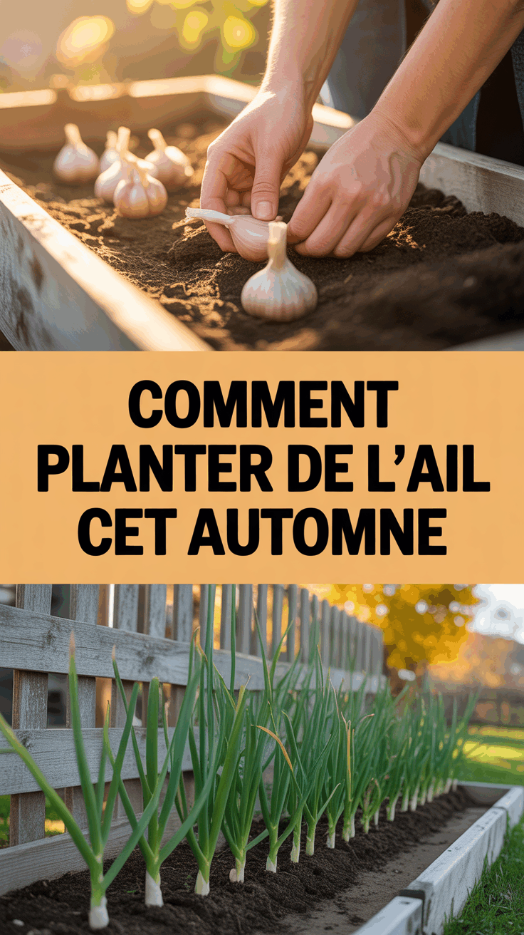 Comment Planter de l'Ail Cet Automne