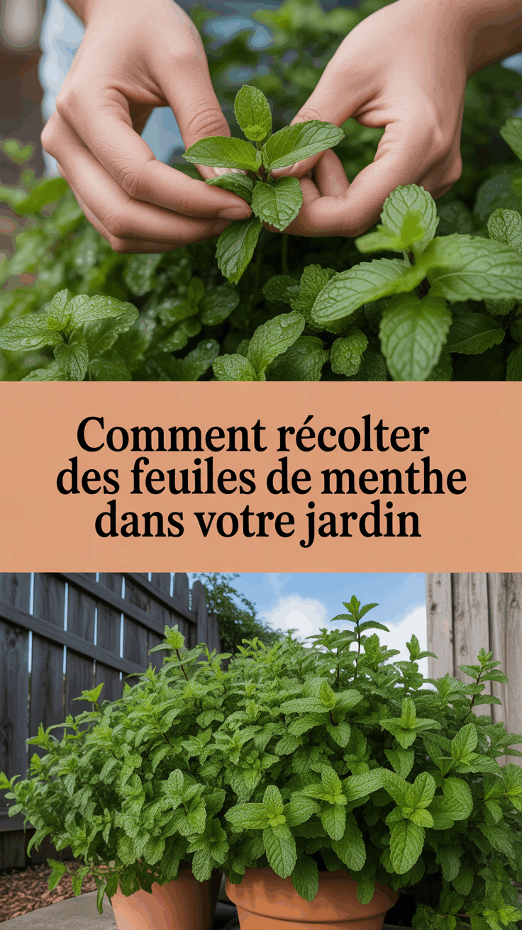 Comment Récolter des Feuilles de Menthe dans Votre Jardin