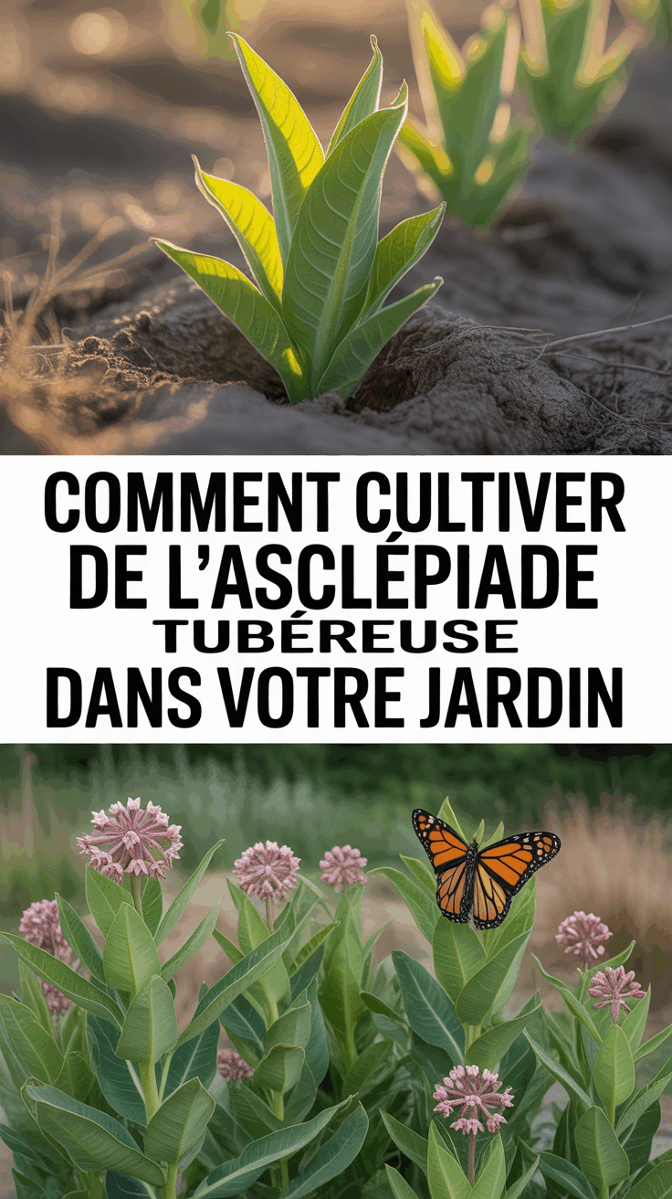 Comment cultiver de l’Asclépiade tubéreuse dans votre jardin