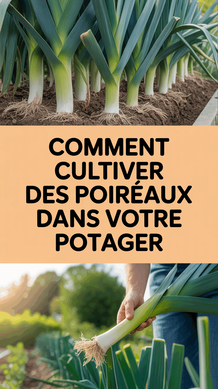 Comment cultiver des poireaux dans votre potager