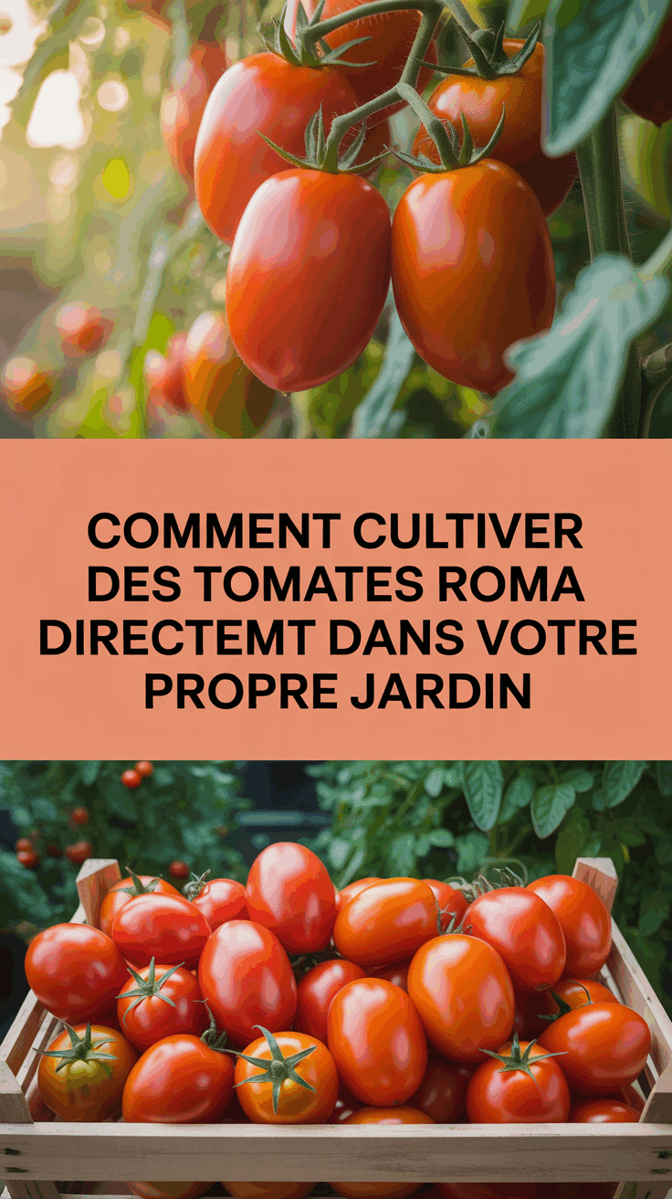 Comment cultiver des tomates Roma directement dans votre propre jardin