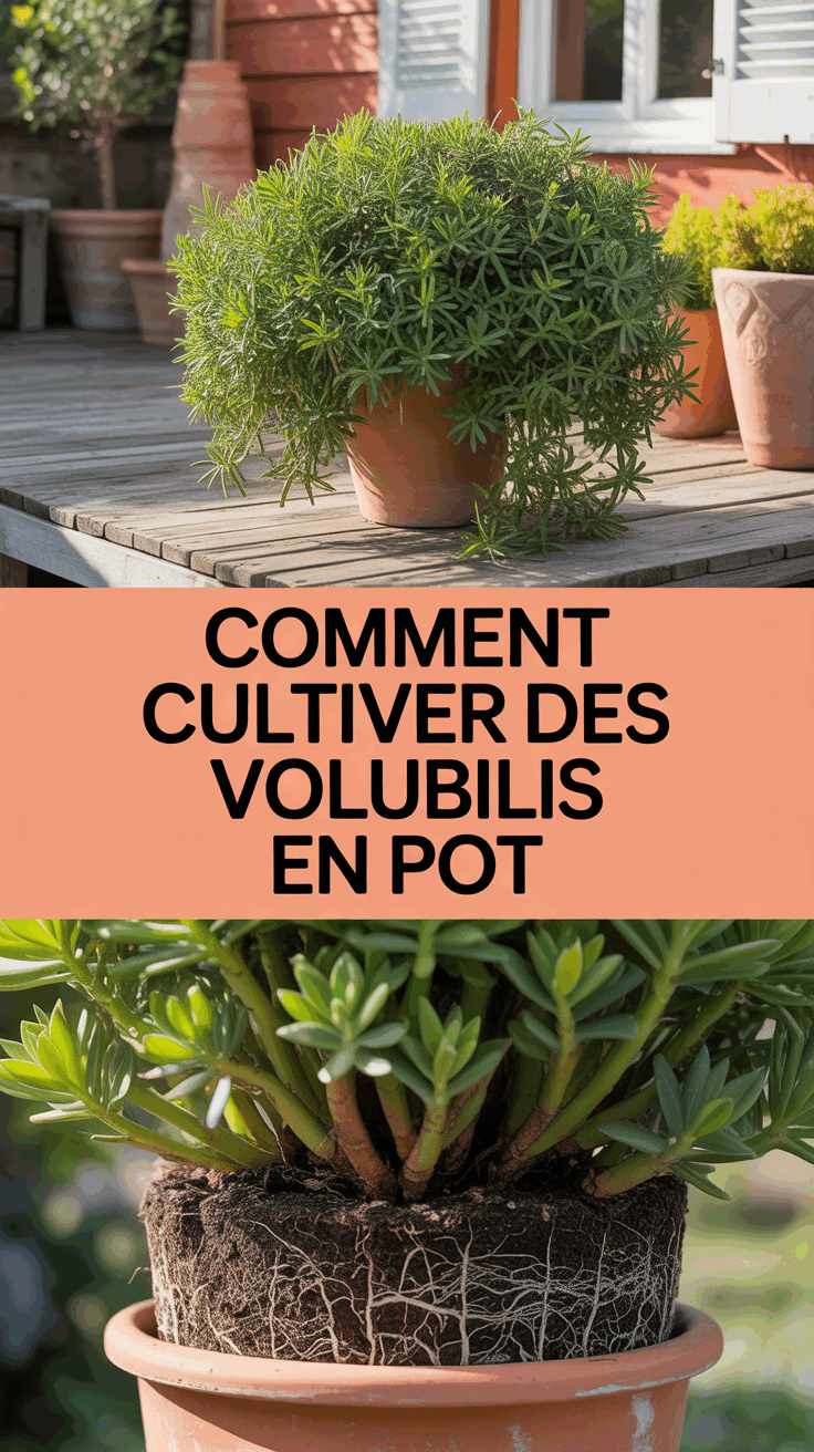Comment cultiver des volubilis en pot